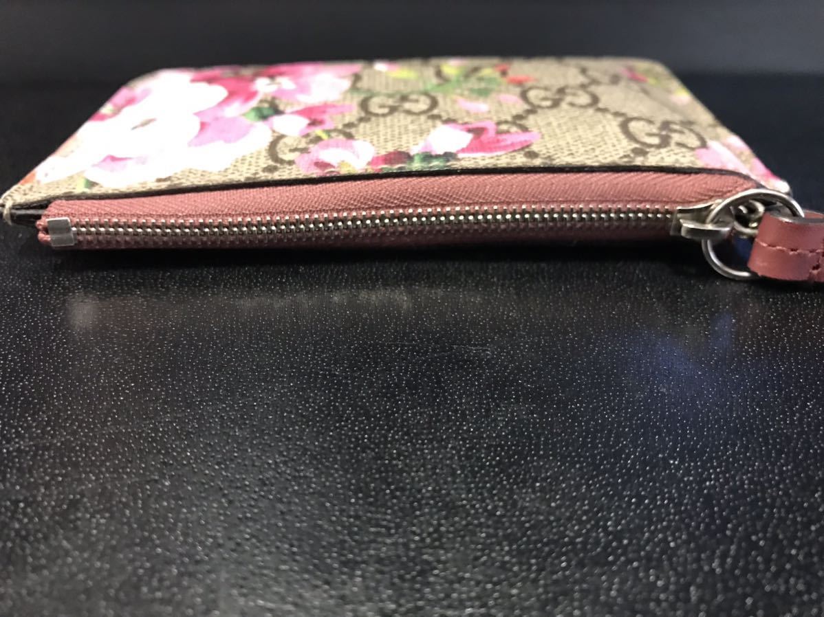 KK5 GUCCI ブルームス キーケース 小物 花柄 箱付き 小物 002588 431311109 