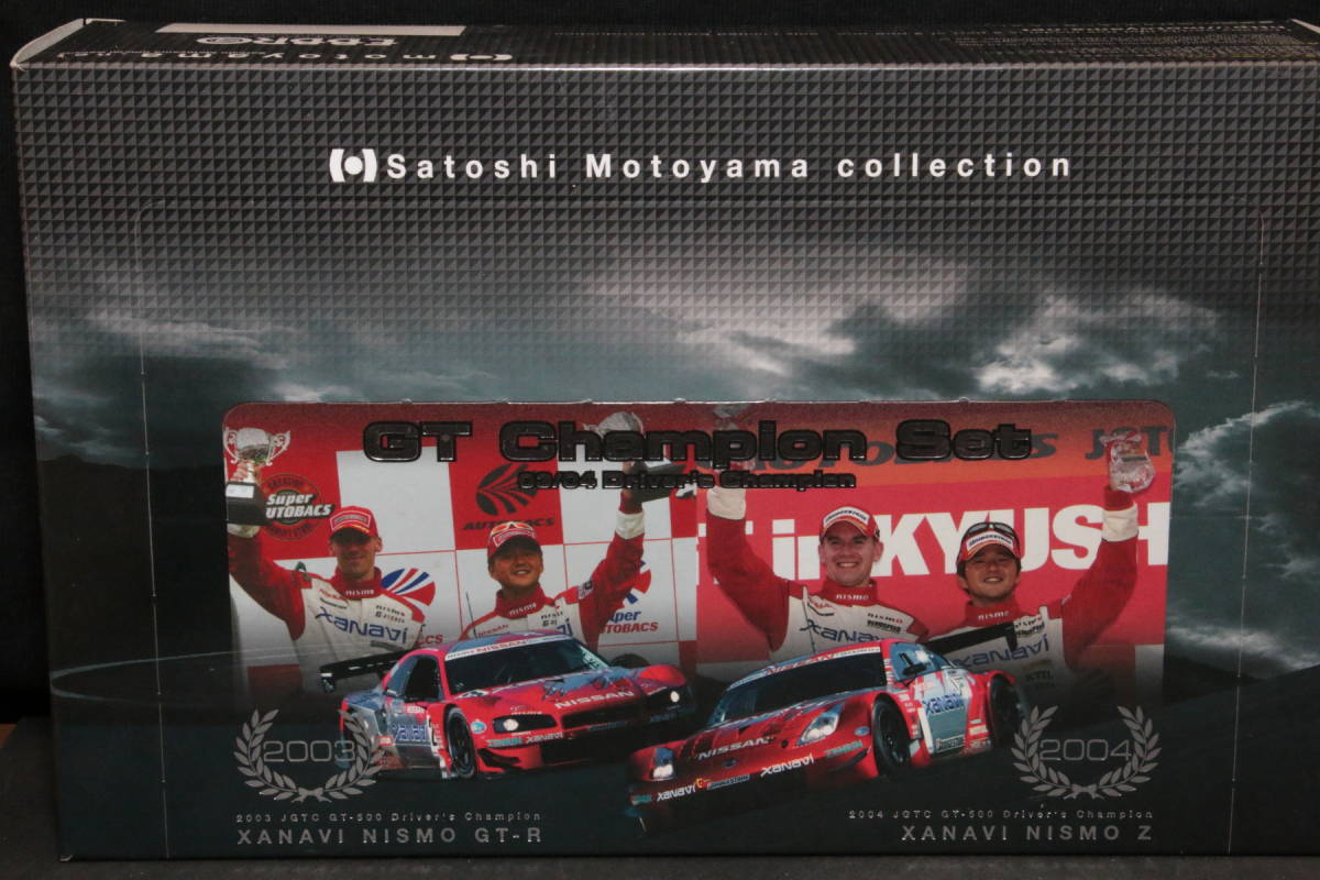 EBBRO エブロ 1/43 Satoshi Motoyama collection GT Champion Set 2003 