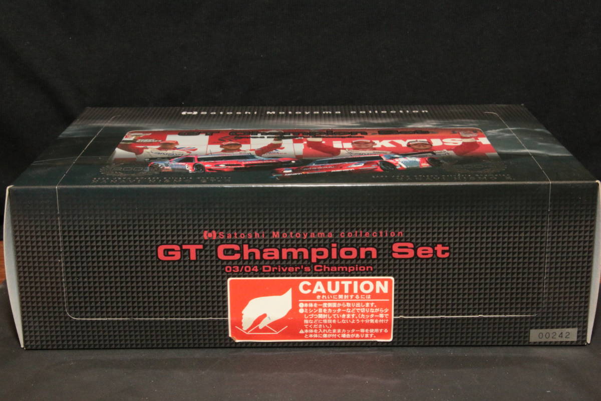 EBBRO エブロ 1/43 Satoshi Motoyama collection GT Champion Set 2003 