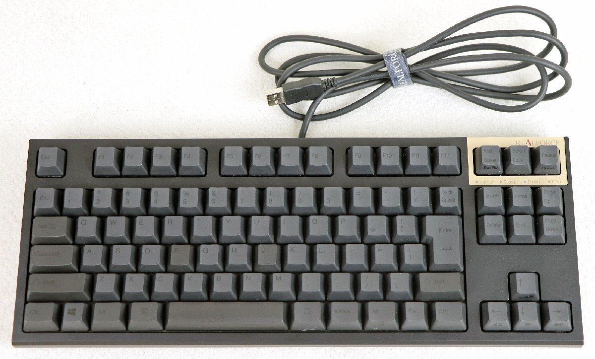 M☆中古品☆PC周辺機器 『キーボード REALFORCE TKL SA』 東プレ
