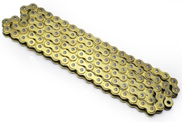 バイクチェーン ゴールドチェーン 5 110l 金 ノンシールチェーン クリップ式 ハードメタル 消音タイプ Sfr製 パーツ 売買されたオークション情報 Yahooの商品情報をアーカイブ公開 オークファン Aucfan Com