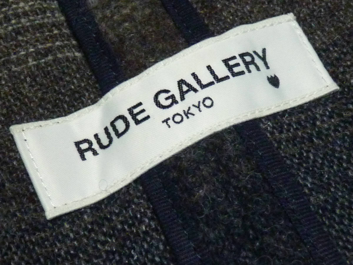 15AW RUDE GALLERY ルードギャラリー チバ着 BOHEMIAN ROBE ウール 