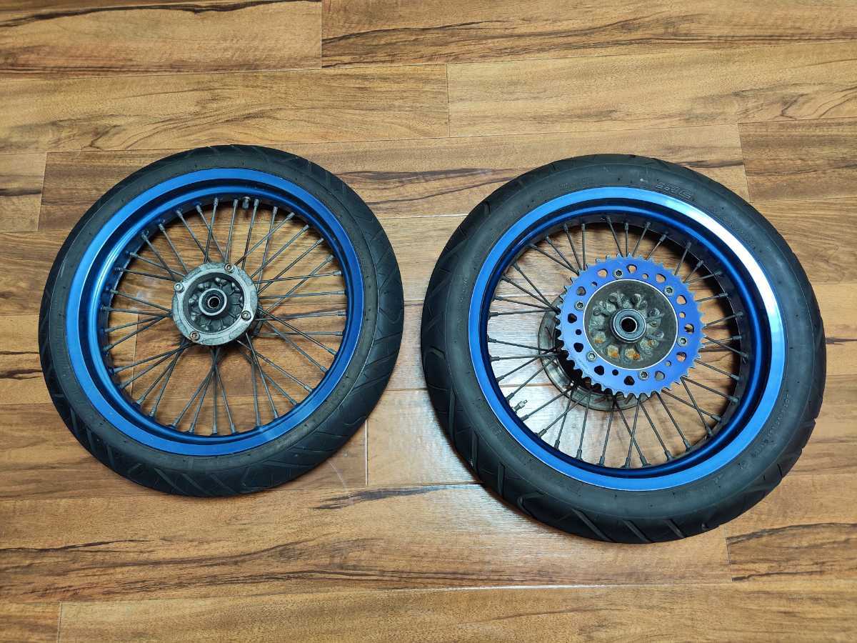 Dトラッカー250 純正ホイール前後セット(セット)|売買された Dトラッカー250 純正ホイール前後セット(セット)|売買された