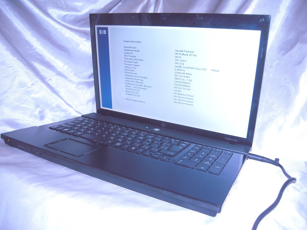 4710s 希少 17.3インチ Radeon WindowsXP - メルカリ HP ProBook