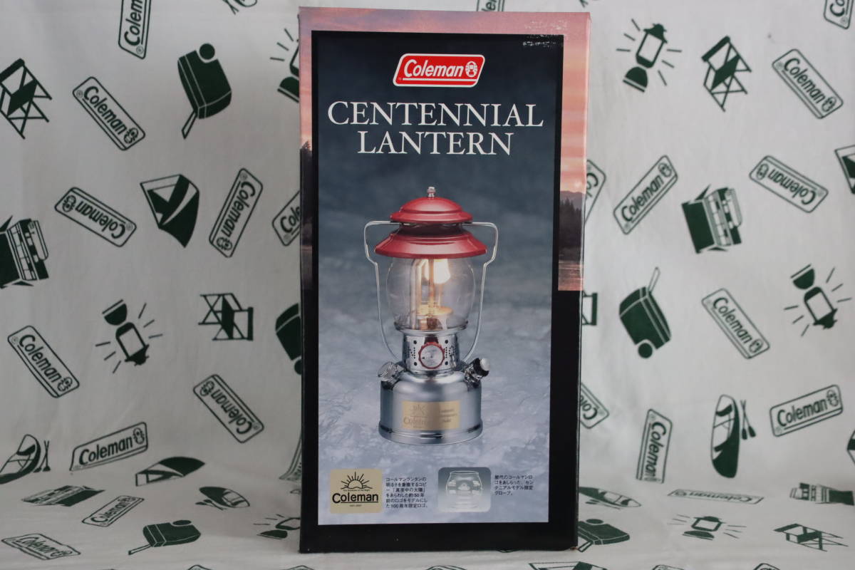 Coleman☆ 100周年記念 200B センテニアルランタン 2001 新品未 Coleman☆ 100周年記念 200B センテニアルランタン 2001 新品未