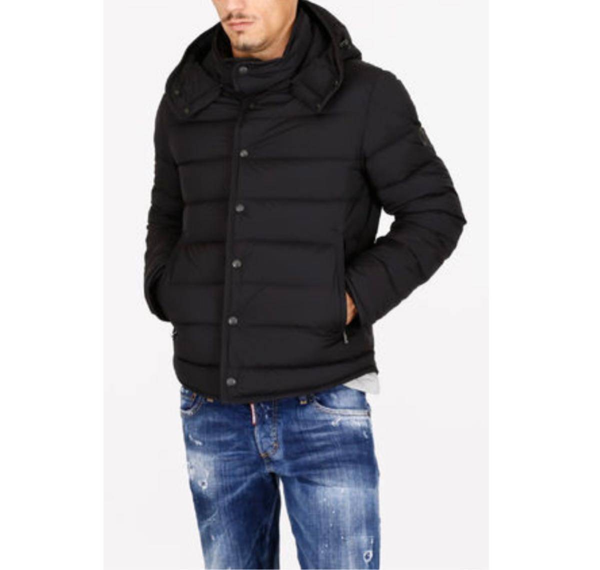 MONCLER モンクレール X - | BLK JACKET BY BOMBER （999） WETEAU 