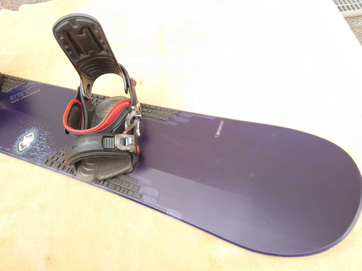 A売切 SALOMON FORECAST ERR 153 ビンディング付きSM サロモン 中古 