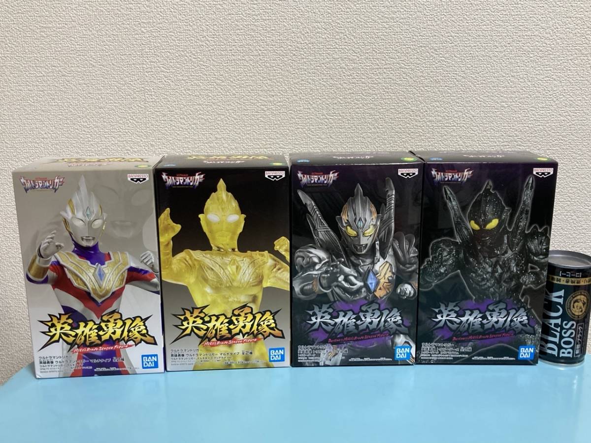 本物保証，セール 英雄勇像 ウルトラマントリガー＆トリガーダーク 通常ver. ＆ ラメver. 4種まとめて(その他)｜売買されたオークション情報、yahooの商品情報をアーカイブ公開 - オークファン その他