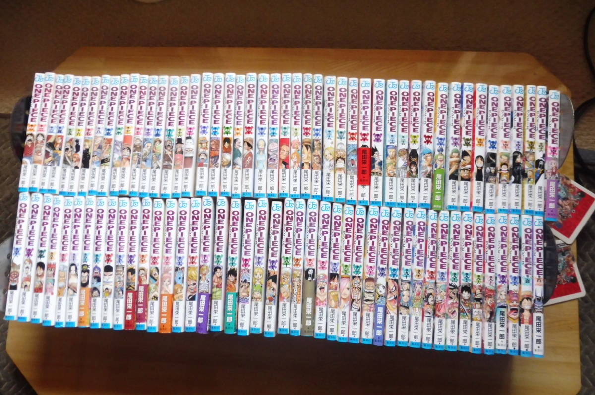 ワンピース 全巻 美本多 最新刊の101巻ま 尾田栄一郎 One Piece 検索 ルフィー ゾロ サンジ ナミ ロビン ウソップ 全巻セット 売買されたオークション情報 Yahooの商品情報をアーカイブ公開 オークファン Aucfan Com