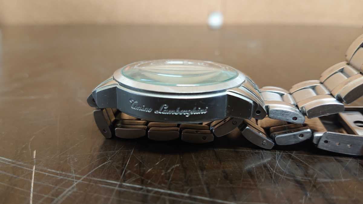 中古】【電池切れ】Lamborghini ランボルギーニ 腕時計 SWISS QUARTZ