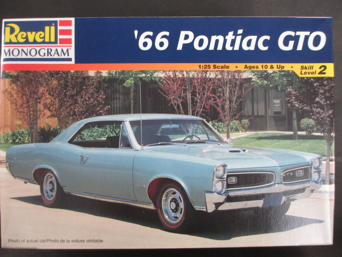 レベル モノグラム 1 25 1966 ポンティアック Gto 未組立キット Revell Monogram 66 Pontiac Gto ゼネラルモータース 売買されたオークション情報 Yahooの商品情報をアーカイブ公開 オークファン Aucfan Com