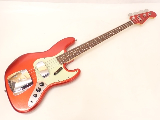 希少】 Fender USA Custom Shop Jazz Bass RELIC Red フェンダー