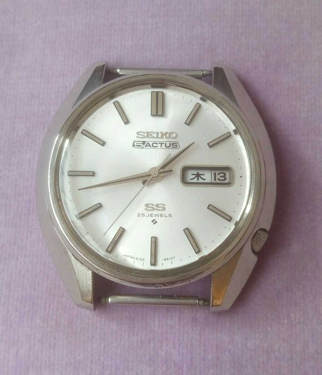 セイコー SEIKO 5 ACTUS SS 25石 6106-8460 6106-8460 SEIKO SS 0 w⁄