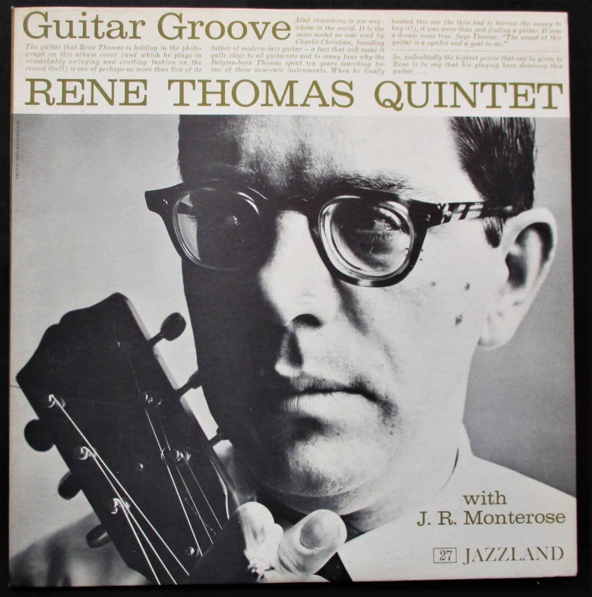 豊富な ファンキー グルービーなオリジナル名盤 RENE THOMAS with J.R. MONTEROSE / GUITAR GROOVE / JAZZLAND JLP-27 orange DG(ジャズ一般)｜売買されたオークション情報、yahooの商品情報をアーカイブ公開 - オークファ ジャズ一般