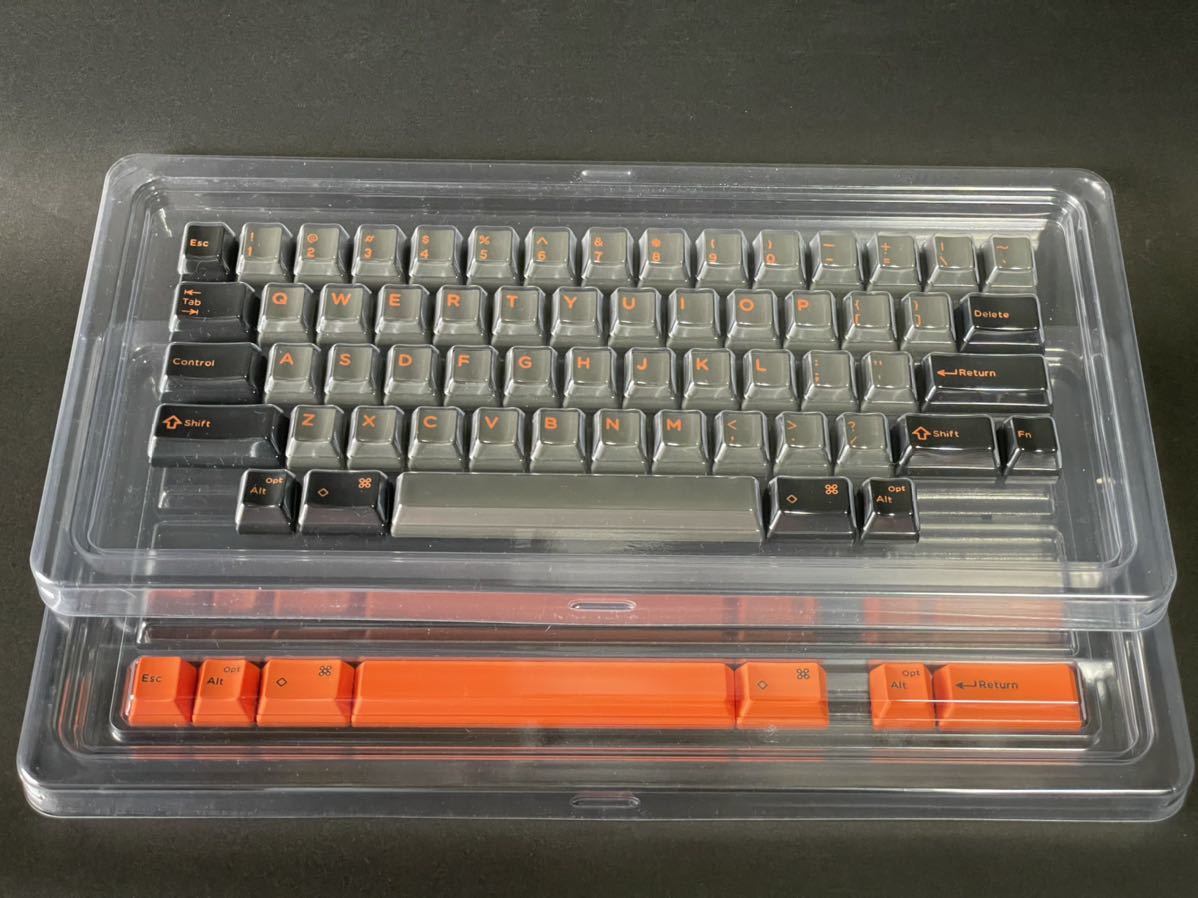 PC周辺機器 DOMIKEY HHKB ダブルショットキーキャップセット オレンジ