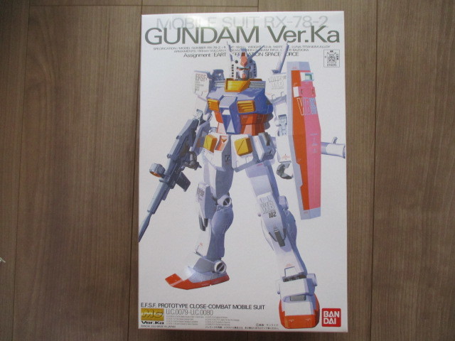新品未組み立て】 MG RX-78-2 ガンダム Ver.Ka 1/100スケール 機動戦士