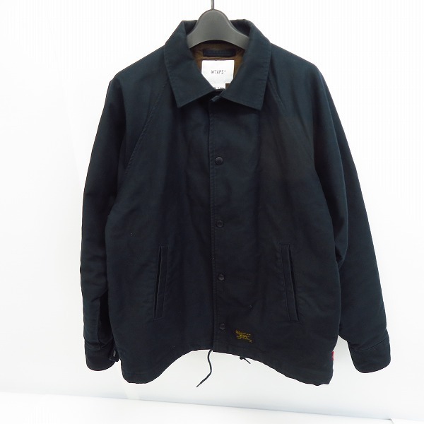 WTAPS 17aw SQD JACKET ハンガー付属 コーチジャケット｜ファッション 