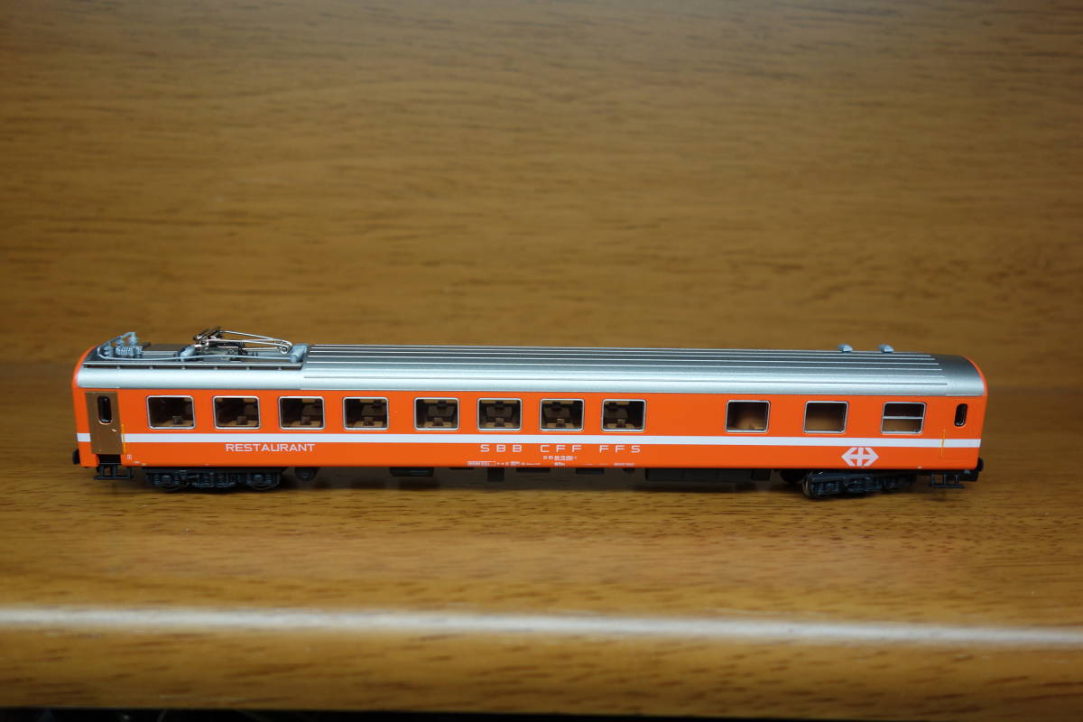 MiniTrix ミニトリックス 13708 SBB スイス EC客車(旧塗装) 【公式通販】