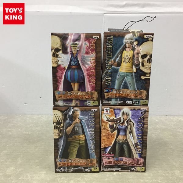1円〜 未開封含 ONE PIECE DXフィギュア Dの称号 ルフィ エース、DXF