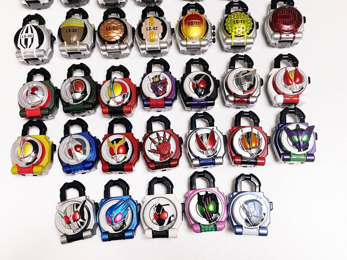 仮面ライダー 鎧武 ガイム ロックシード 大量 40種 クリア レア メッキ