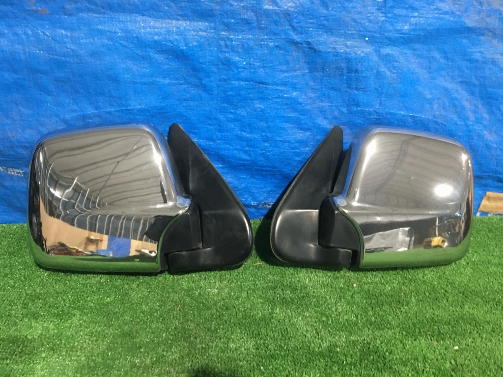 JB23W ジムニー 1型 左右ドアミラー メッキカバー付 3ピン スズキ