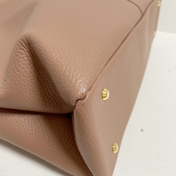 アタオ ATAO ショルダーバッグ - レザー ライトブラウン 美品 バッグ 