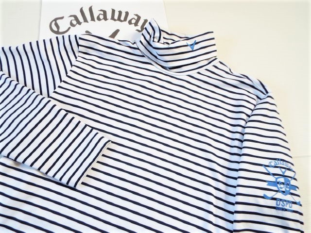 低価，正規品 Callaway キャロウェイ / DSPD ボーダー ロールネックシャツ / サイズL(キャロウェイ)｜売買されたオークション情報、yahooの商品情報をアーカイブ公開 - オークファン シャツ