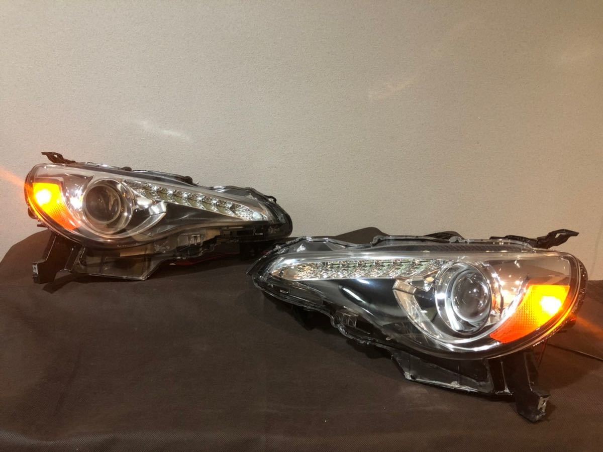 ☆美品 レンズ クリア 塗装☆ 86 ZN6 HID ヘッドライト 加工 US仕様 