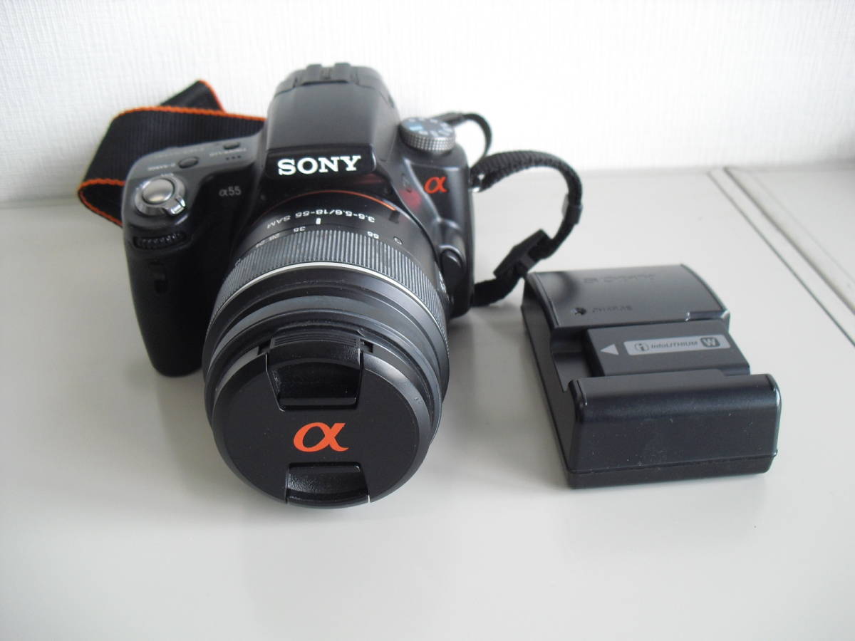 新品，限定SALE SONY ソニー &alpha;55 作動確認済 品 一眼レフ(ソニー)｜売買されたオークション情報、yahooの商品情報をアーカイブ公開 - オークファン ソニー