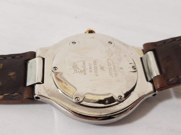 KA0568【☆本物保証☆】電池交換済み Cartier カルティエ マスト 21