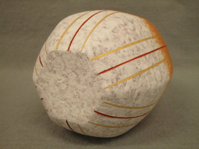 珀耀窯 Yahoo!オークション - F1581 清水一二「吹泥金紅線文彩 六角酒