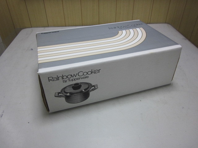 格安，HOT 現状渡し 長期保管 品 タッパーウェア Tupperware レインボークッカー Rainbow Cooker 19cm寸胴鍋(寸胴鍋)｜売買されたオークション情報、yahooの商品情報をアーカイブ公開 - オークファン 寸胴鍋