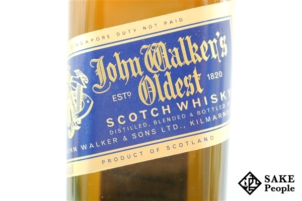 ジョニーウォーカー オールデスト JOHNNIE ブルーラベル 0 750ml