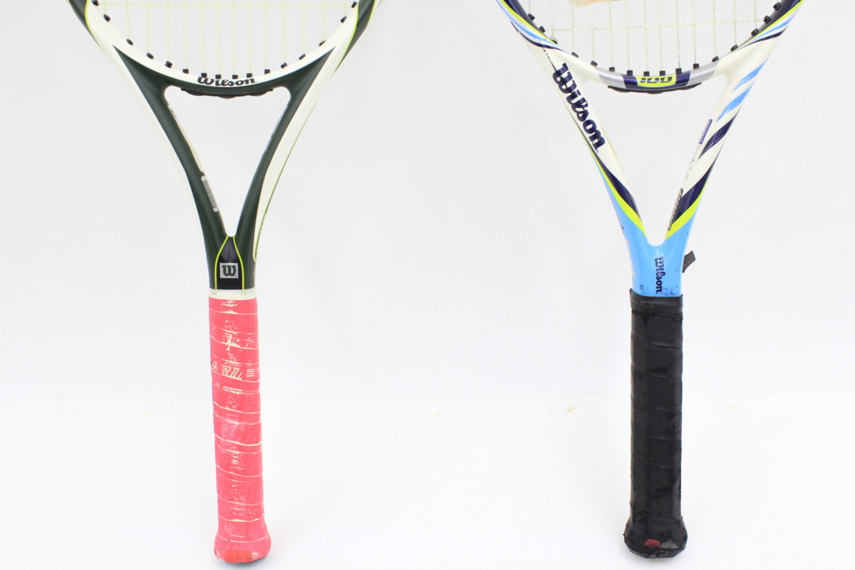 Wilson/TECNIFIBRE/ ◇ 硬式テニスラケット 4本セット「T-FLASH」ほか