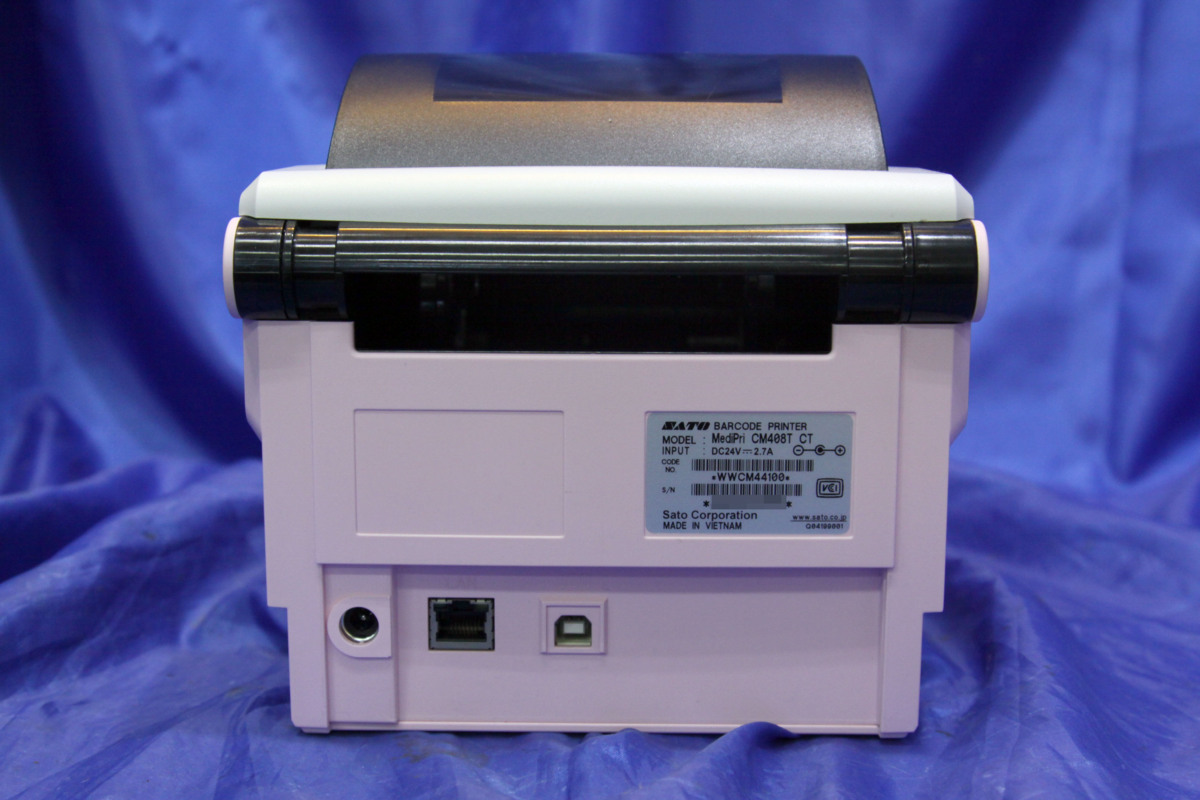 SATO/サトー バーコードプリンター Medi Pri ☆CM408T CT/USB・LAN接続