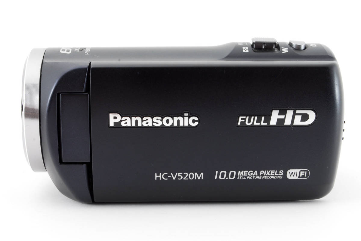 PanasonicHC-V520M FULLHD ビデオカメラ/ネイビーブラック 実用美品