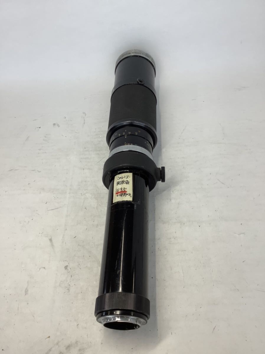 ジャンク/返品不可 Nikon Auto NIKKOR Telephoto-Zoom 20～60cm F9.5 