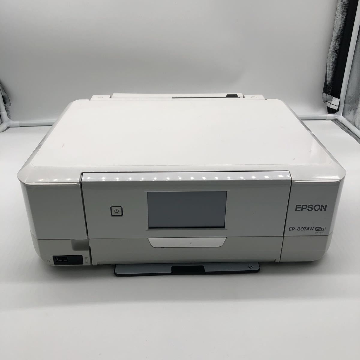 通電確認済み エプソン プリンター EP-807AW インクジェット 通電確認済み エプソン プリンター EP-807AW インクジェット