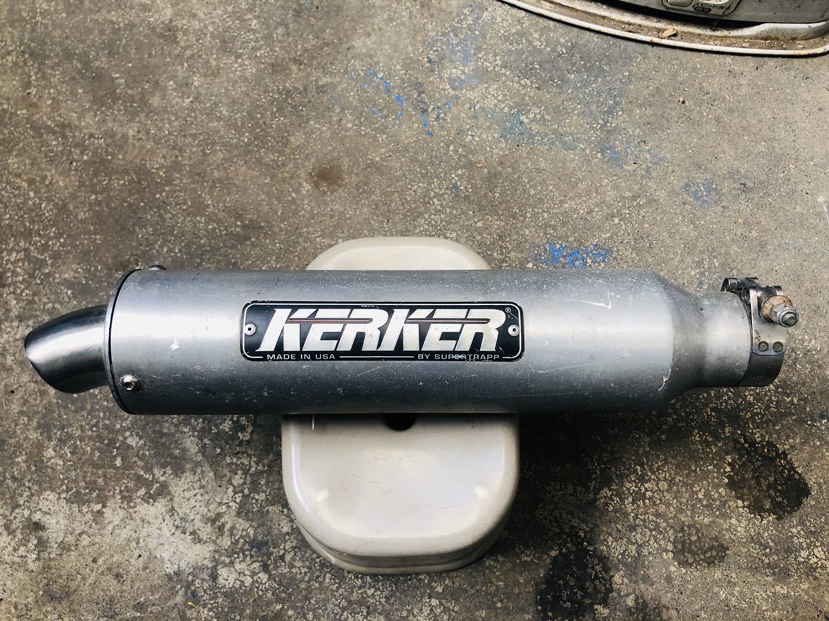 KERKERサイレンサー カーカー 差込口径50.8mm 中古品 #2513 【公式通販】
