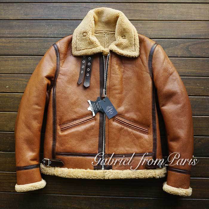 ムートン ヤフオク! シープスキン 復刻30's USAF TYPE B... - 限定 ...