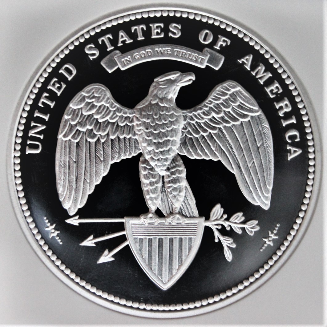 2008年 アメリカ ジョージ・T・モルガン 100ドル銀貨 NGC GEM PROOF