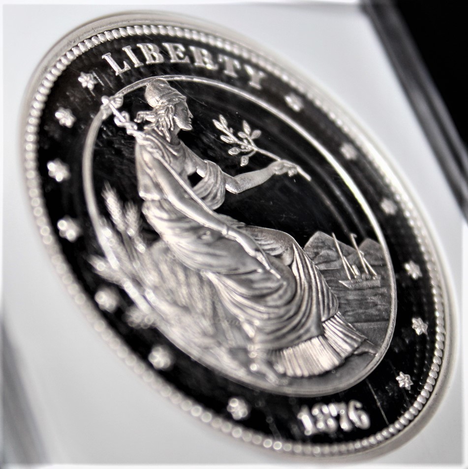 2008年 アメリカ ジョージ・T・モルガン 100ドル銀貨 NGC GEM PROOF