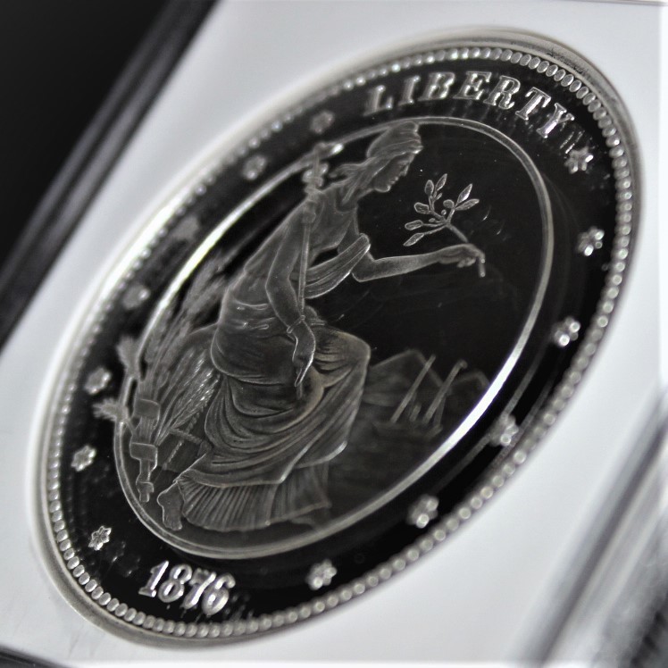 2008年 アメリカ ジョージ・T・モルガン 100ドル銀貨 NGC GEM PROOF