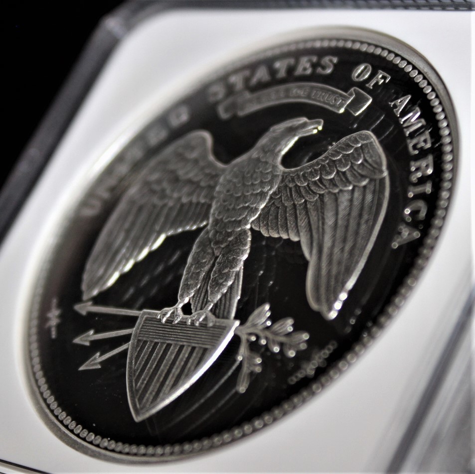 2008年 アメリカ ジョージ・T・モルガン 100ドル銀貨 NGC GEM PROOF