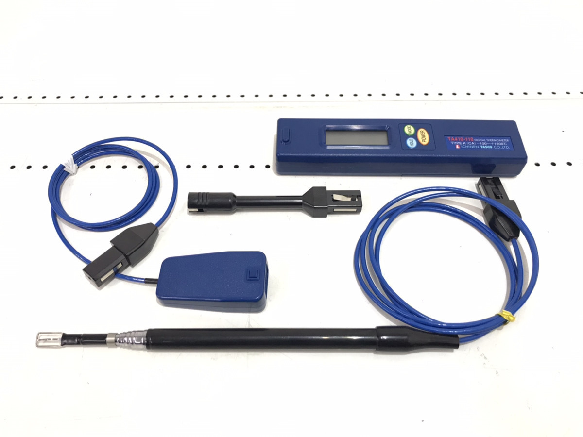 美品】 TASCO タスコ 接触型デジタル温度計 TA410-110 【博多店 