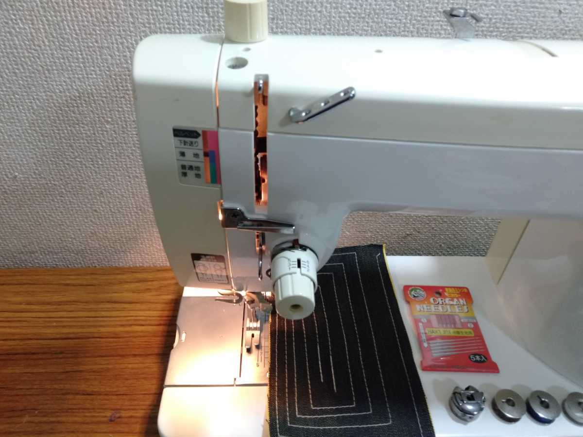 中古・整備品】ブラザー 珍しい 職業用ミシン TA637 Nouvelle 450