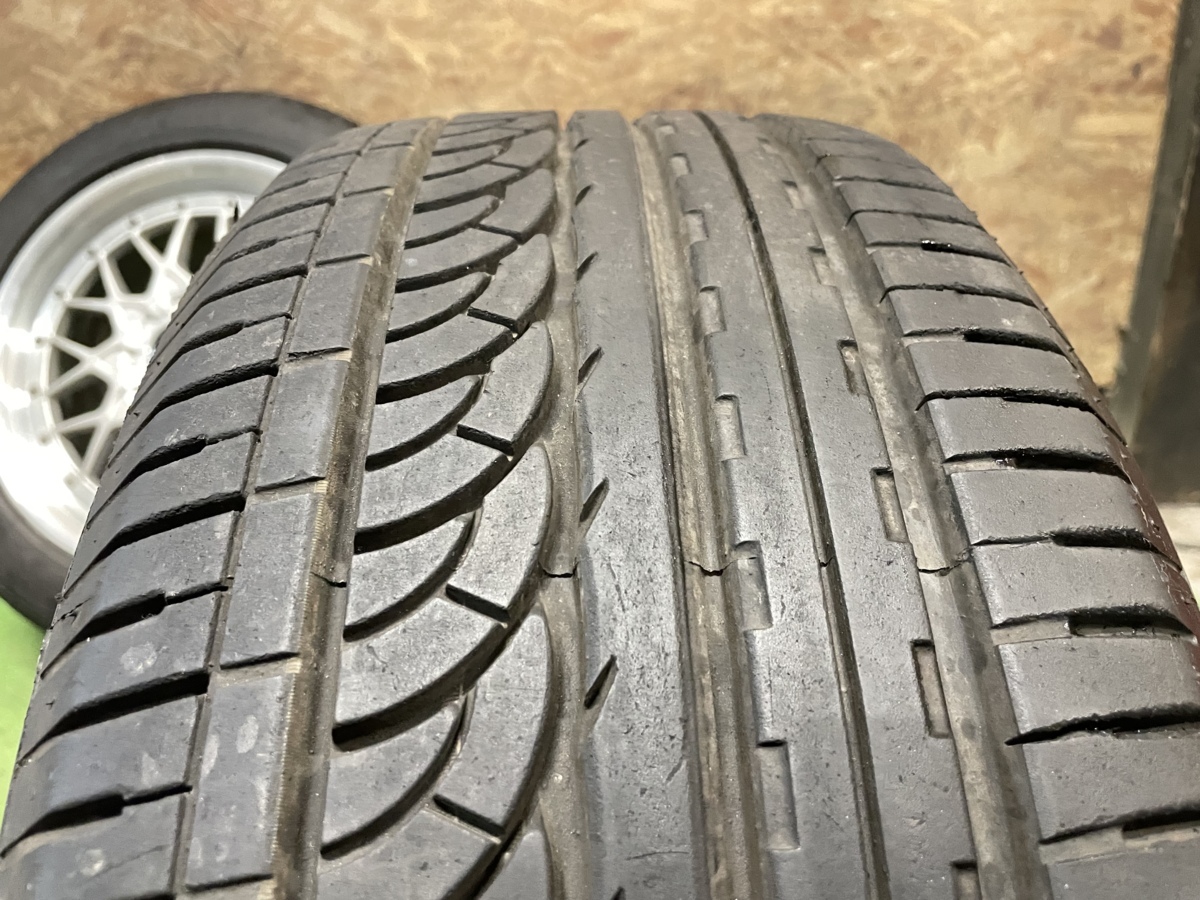 BBS RS2 023 024 17インチ 8J 9J +45 PCD114.3 5H 215/55R17 バリ山 夏 