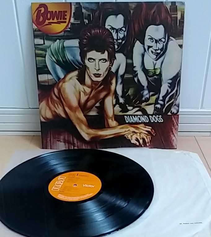 UK盤1974年1stPress】David Bowie(デヴィッドボウイ) / DIAMOND DOGS