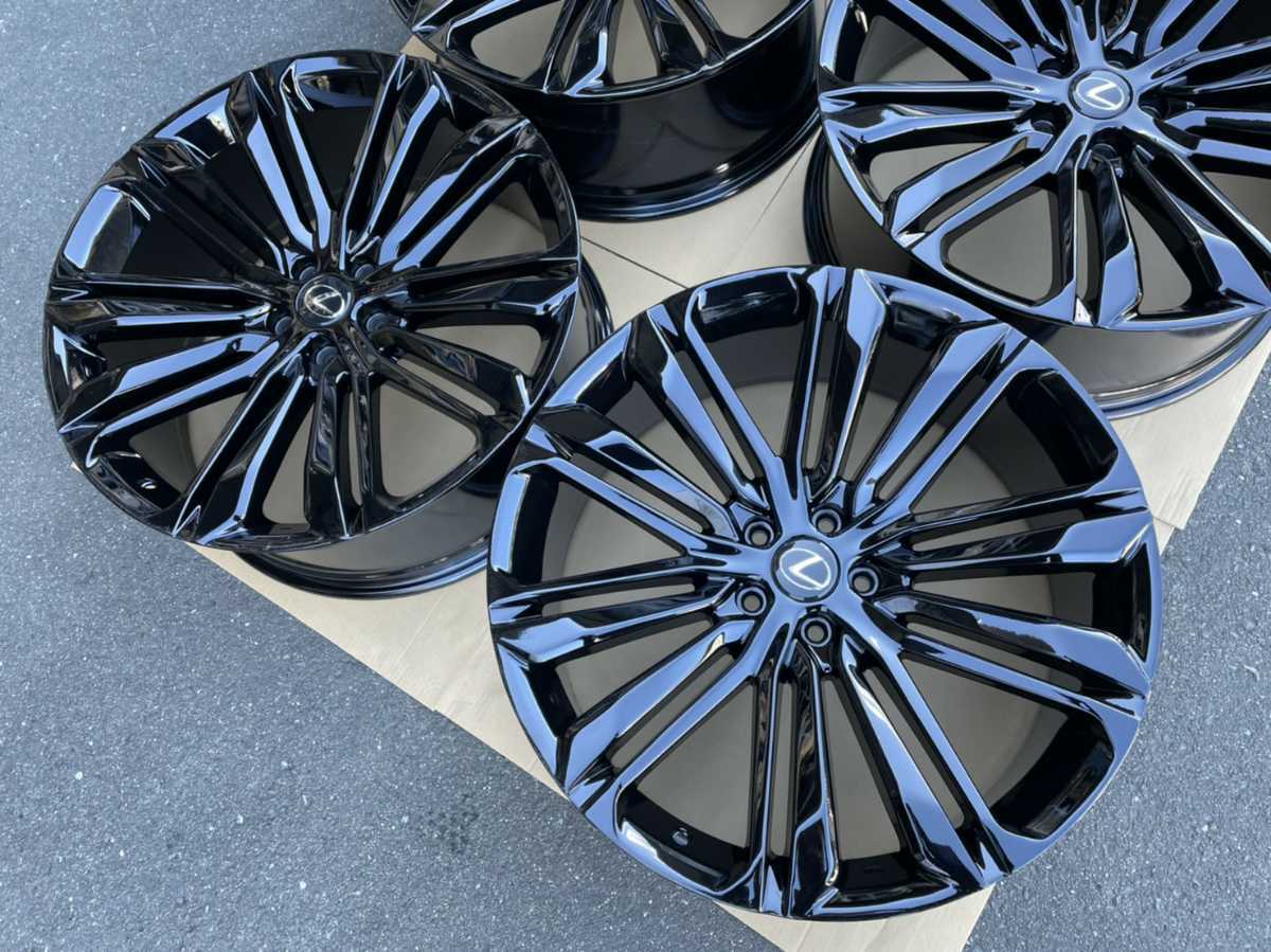 美品 モデリスタ レクサスRX 純正OP 22インチ 9J +35 PCD114.3 黒塗装