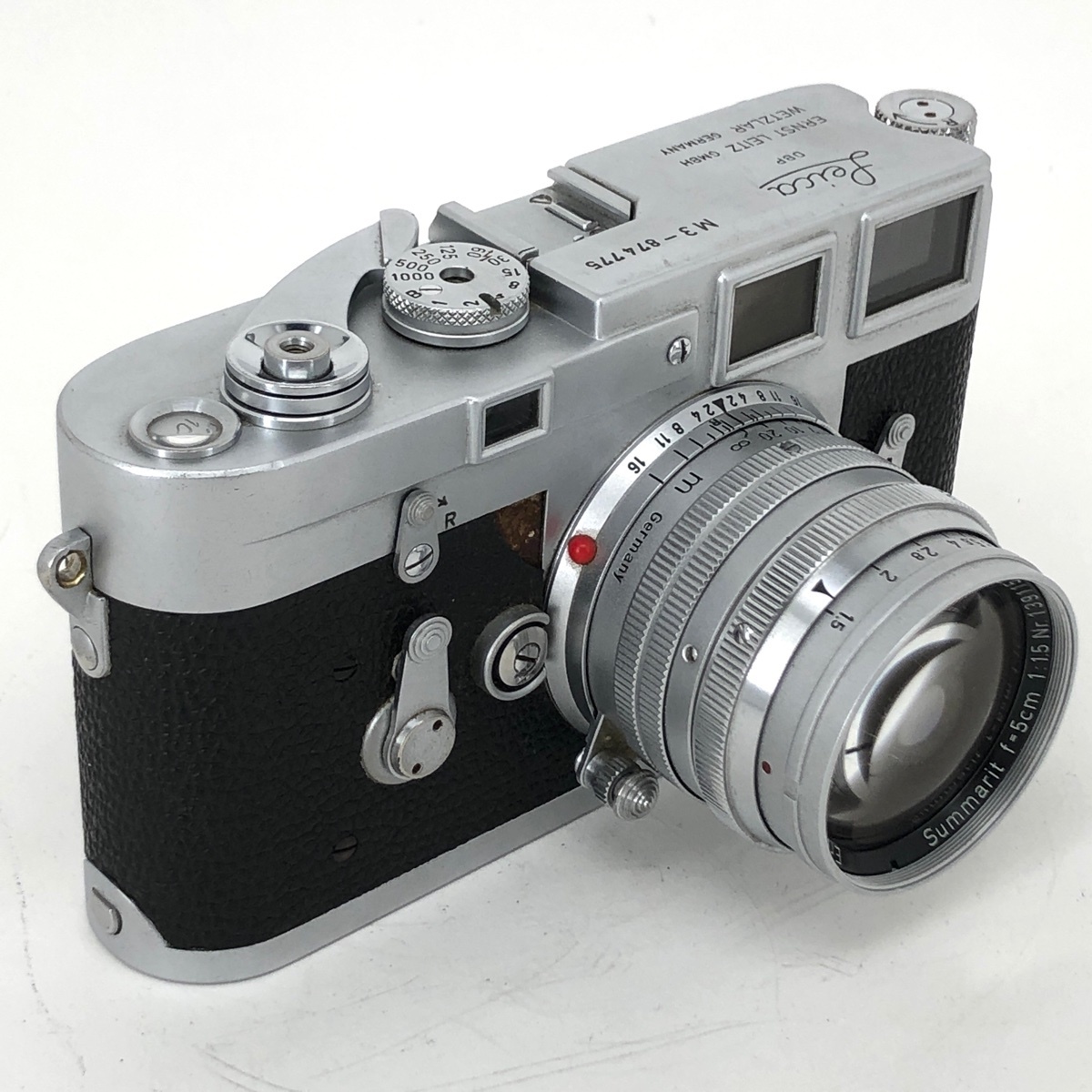 ライカ LEICA M3 ダブルストローク + Summarit 5cm F1.5 ズマリット 